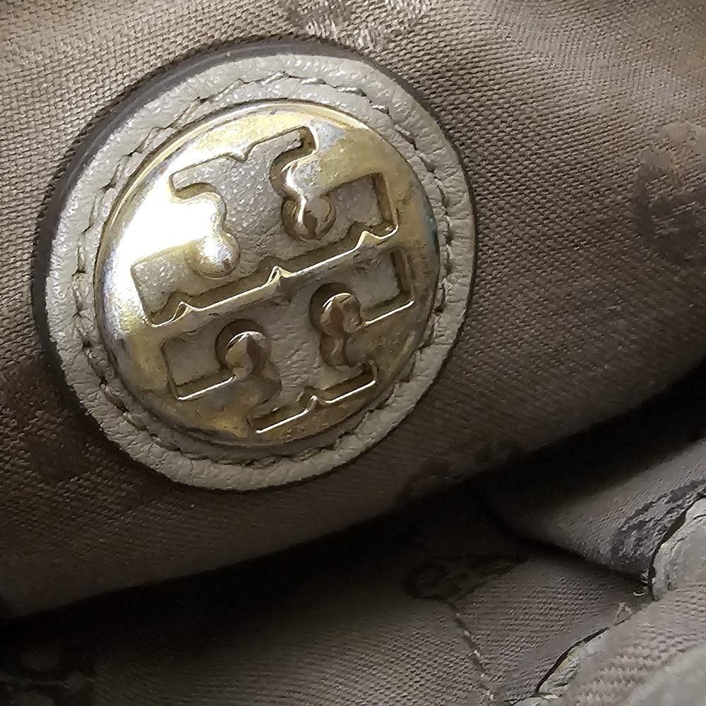 Tory Burch Gray Leather Crossbody Bag - Picture 8 of 13